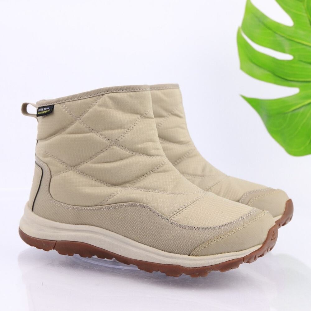 Keen Terradora II Winter Boot Women's Size‎ 6 Waterproof Quilted Tan Bootie
